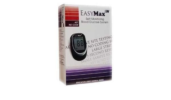 EasyMax Self-Monitoring Blood Glucose System Meter Kit