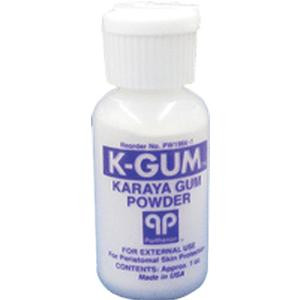 K-gum Karaya Gum Powder 1 Oz. Bottle