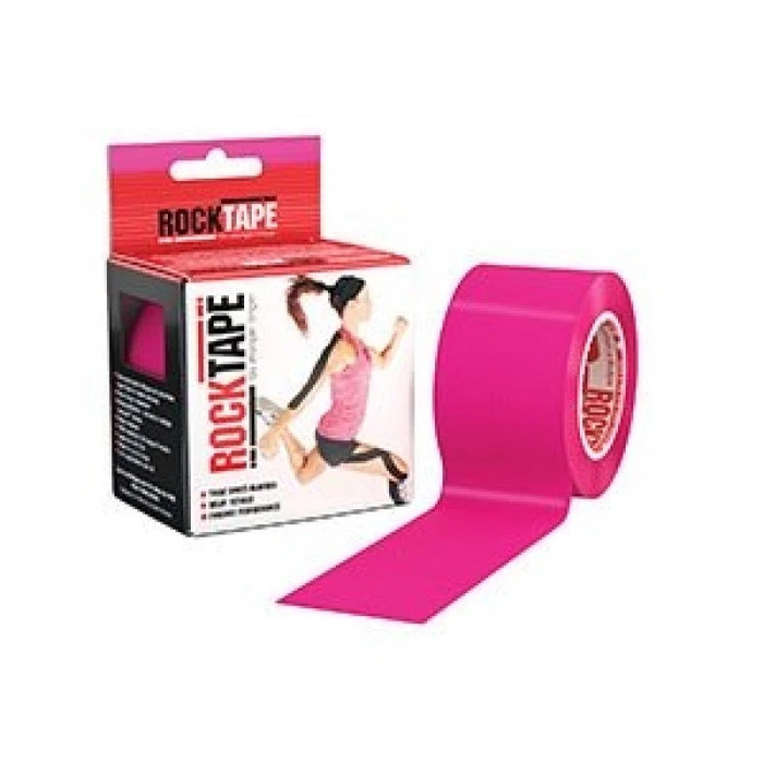 RockTape Kinesiology Tape, 2&quot; x 16.4&#39; Roll, Pink