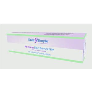 Alcohol Free Skin Barrier Wipe, 2.4&quot; X 2.4&quot;