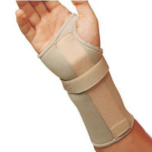 Leader Carpal Tunnel Wrist Support, Beige, Small/left