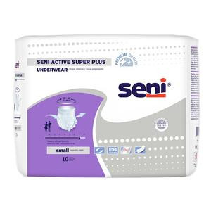 Seni Active Super Plus Pull-on Underwear, Small, 10 Count
