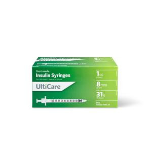 UltiCare Syringe 31G x 5/16&quot;, 1 mL (90 Count)