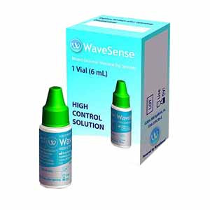 Agamatrix WaveSense&#194;&#174; Normal/High Blood Glucose Control Solution, For WaveSense&#194;&#174; Keynote&#194;&#174; Meters and Strips
