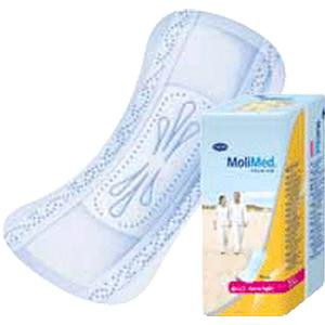MoliCare Premium Lady Pad, 1 Drop Absorbency Level, 8.5&quot; x 4&quot;, Non-woven, Latex-free
