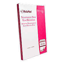 Reliamed Sterile Latex-free Transparent Thin Film Adhesive Dressing 8&quot; X 12&quot;