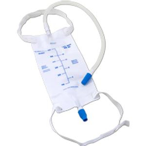 Cardinal Health Leg Bag With Twist Valve, 18&quot; Tubing And Straps, 600 Ml