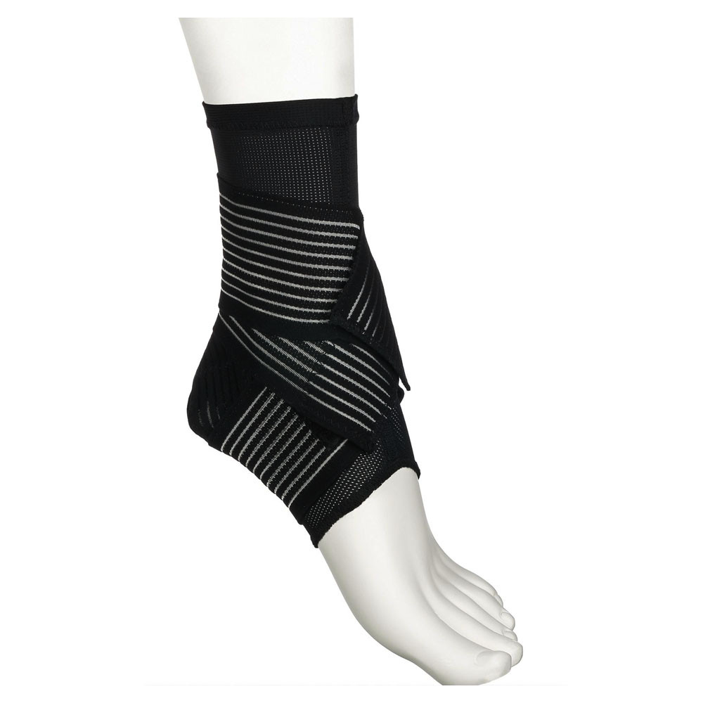 Hygenic Active Ankle&#194;&#174; 329 Compression Sleeve, 14 Male, 15 Female, XL, 11&quot; Circumference, Black