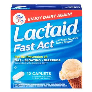 Lactaid Fast Act Caplets