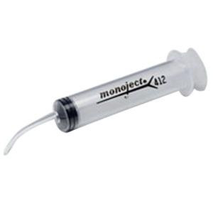 MonojectG&#195;&#164;&#195;&#179; Curved Tip Irrigation Syringe, 12mL