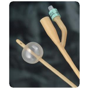 Bardia&#194;&#174; Silcone-Elastomer Coated 2-Way Foley Catheter, Hydrophobic, 24Fr, 30cc Balloon Capacit