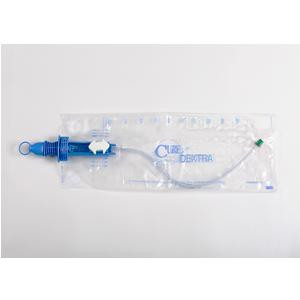 Cure Dextra Cure Catheter&#226;&#8222;&#162; Closed System Catheter Kit, 14Fr (Box of 30)