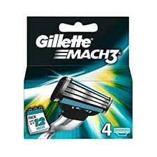 Gillette Mach 3 Razors Base (4pack)