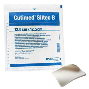 BSN Jobst&#194;&#174; Cutimed&#194;&#174; Siltec&#194;&#174; B Silicone Wound Dressing, Square, 5&quot; x 5&quot;