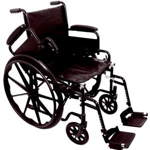 Probasics K1 Standard Wheelchair, 18&quot; X 16&quot; - WC11816DS