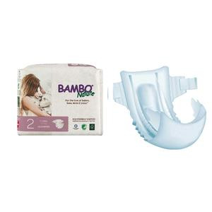 Bambo Nature Disposable Diapers, Size 2, 7-13 Lbs.