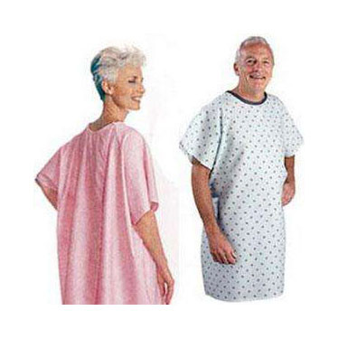 Adult Patient Gown, Blue
