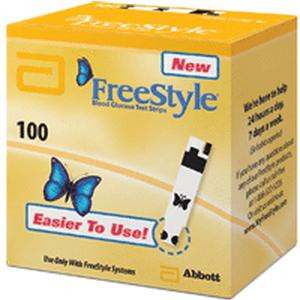 Freestyle Blood Glucose Test Strip (100 Count)