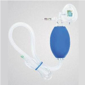 Adult Resuscitation Device With Mask And 40&quot; Oxygen Reservoir Tubing, With Peep Valve