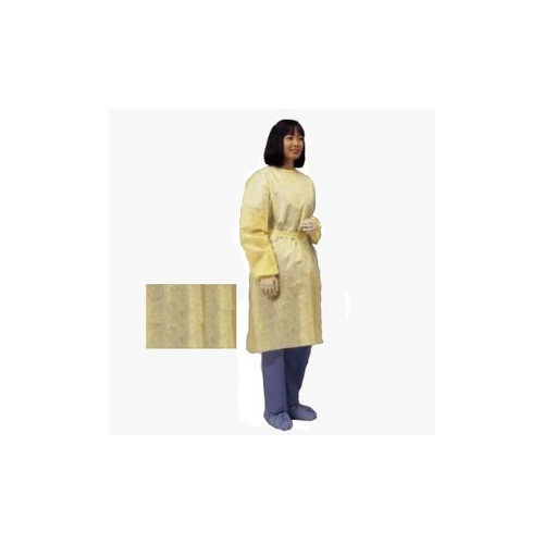 Lightweight Isolation Gown Yellow Universal