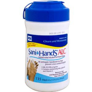 Sani-hands Alc Antimicrobial Alcohol Gel Hand Wipe