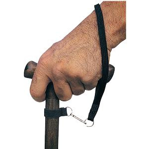 Cane Wrist Strap With Snap Off Clip