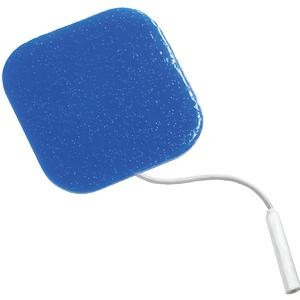 Unipatch&#226;&#8222;&#162; Silver Reusable Electrode, Pigtail, Low-Profile, Rehydratable and Self-Adhering, Non-Irritating, Water-based Gel 2&quot; x 2&quot;