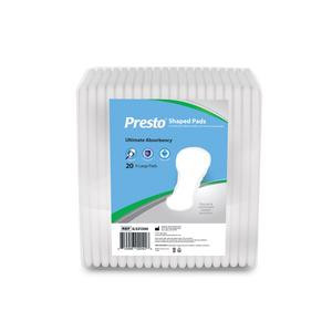 Presto&#194;&#174; Incontinence Pad, Ultimate Absorbency, 16&quot; Long