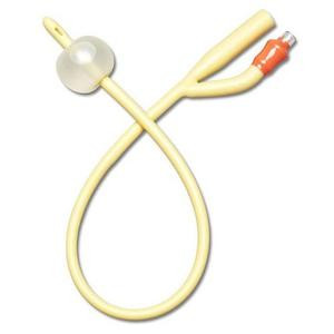 Lapides Lubricated Diagnostic Foley Catheter 2-way 5cc 18 Fr