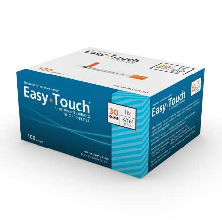 EasyTouch 30g 1cc Syringe 5/16 Length (830165)