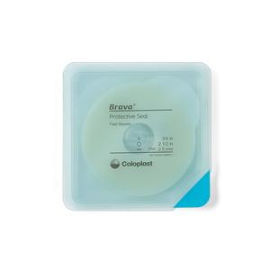 Coloplast Brava&#194;&#174; Protective Ring, Wide, Thin Seal, 3/4&#39;&#39; Starter Hole, 64mm OD, 18mm ID, 2.5mm Thick Box of 10