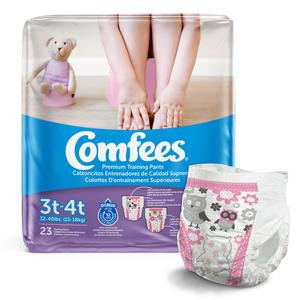 Comfees Girl Training Pants - Size 3t-4t