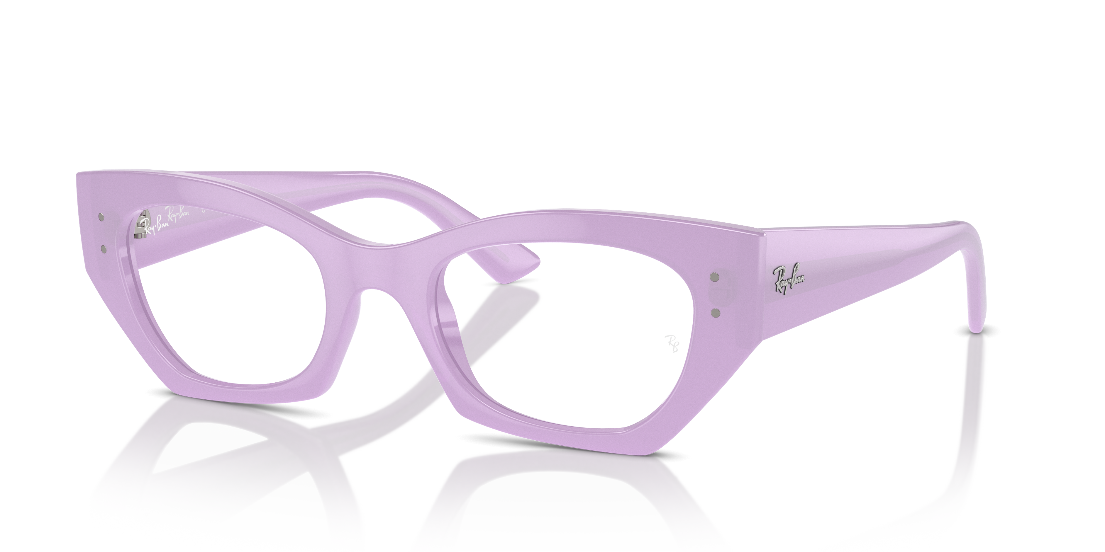 Ray-Ban Unisex Rx7330 Lilac Size: Small