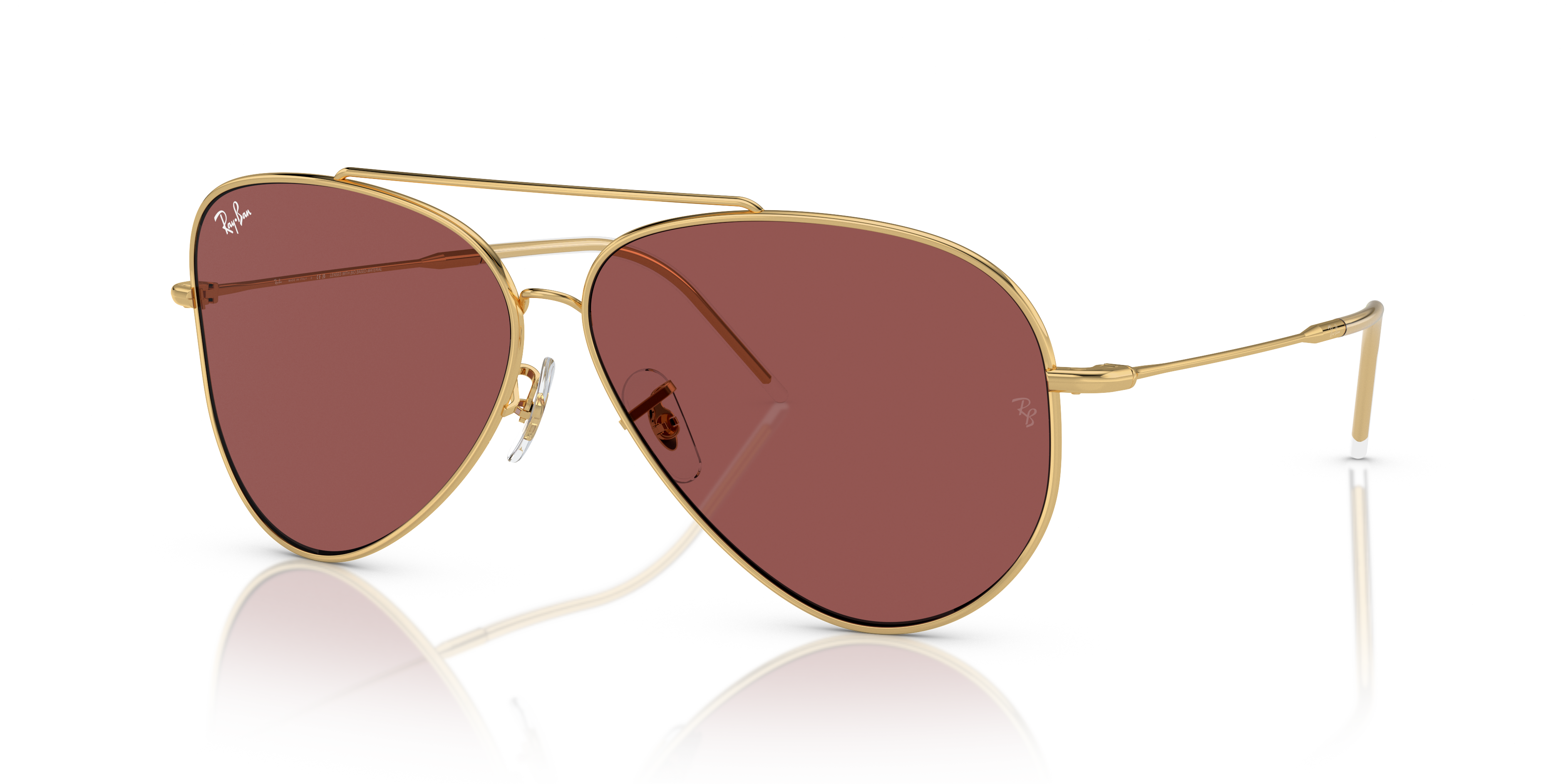 Ray-Ban Unisex Rbr0101s Gold Size: Large