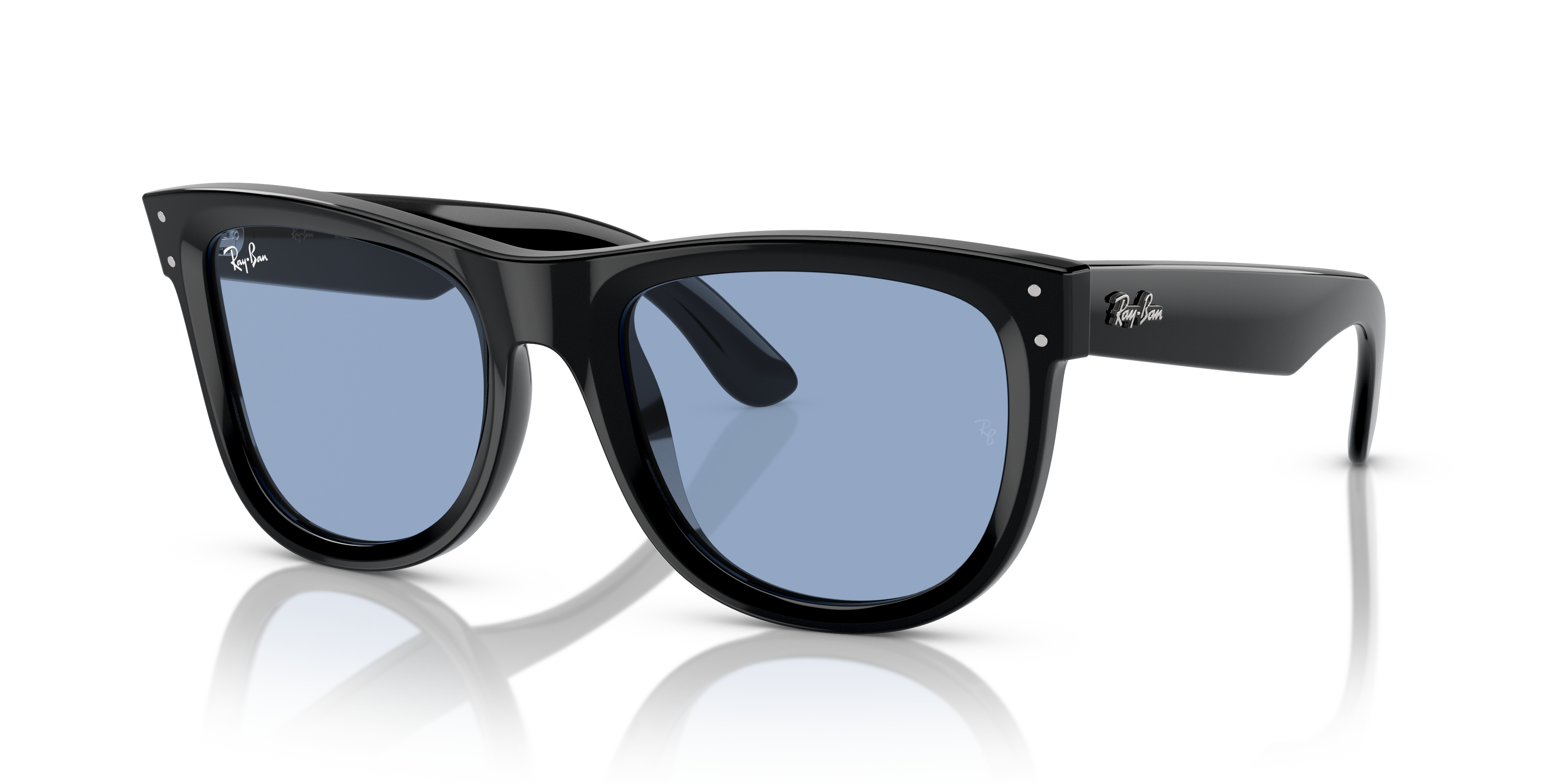 Ray-Ban Unisex Rbr0502s Black Size: Small