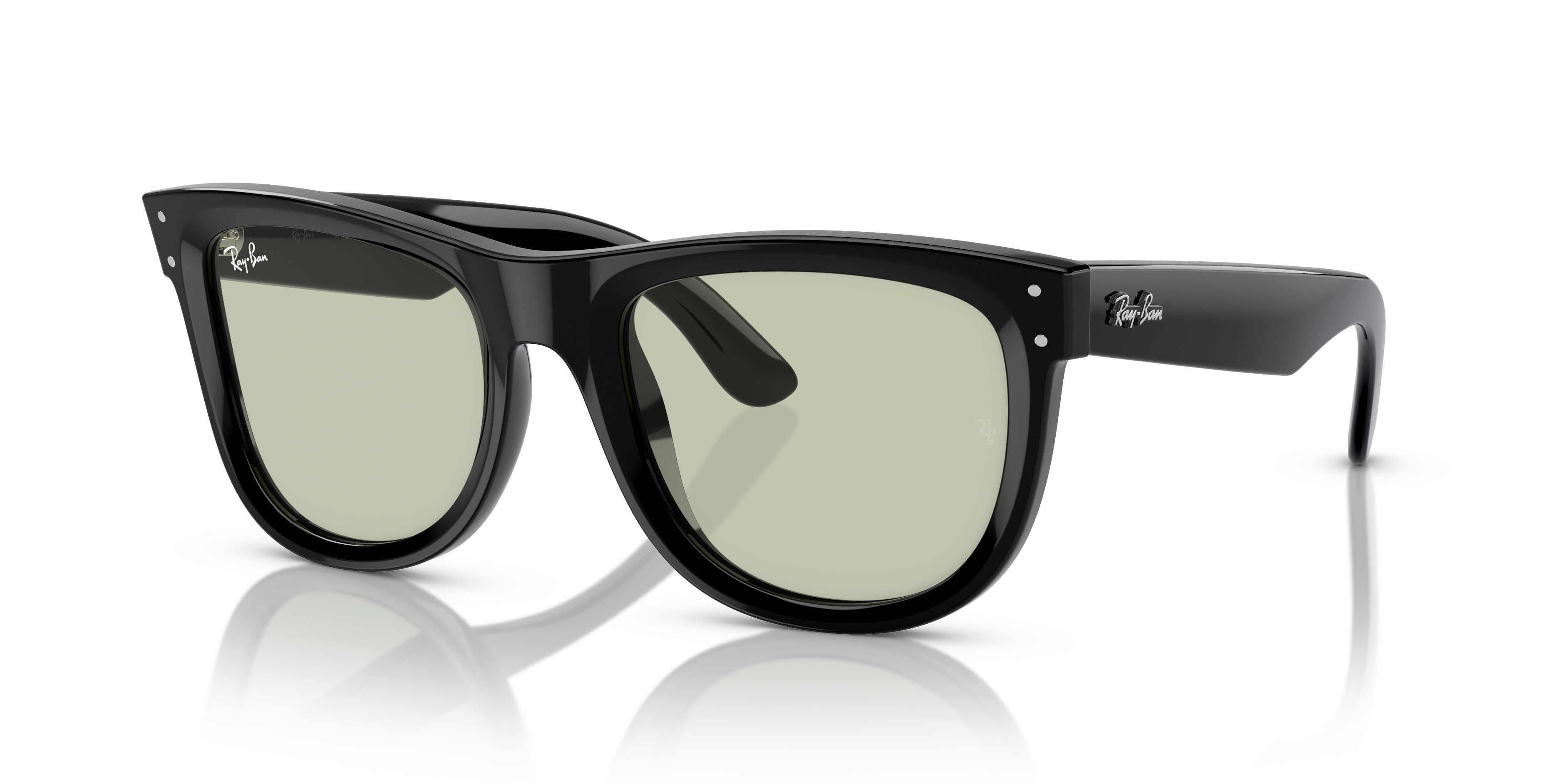 Ray-Ban Unisex Rbr0502s Black Size: Small