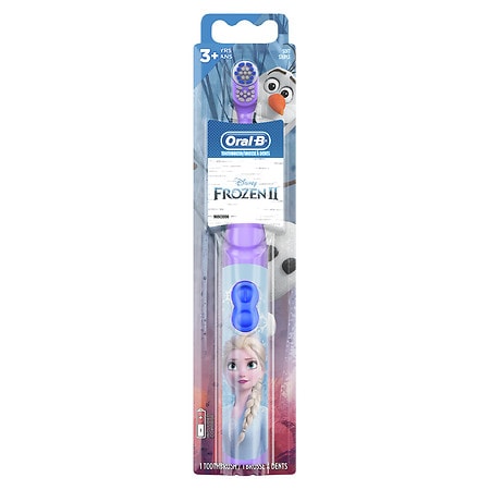 Oral-B Jr. Kid's Battery Toothbrush featuring Disney's Frozen, Soft Bristles - 1.0 ea