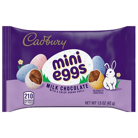 Cadbury Mini Eggs Easter Candy, Bag Milk Chocolate - 1.5 oz