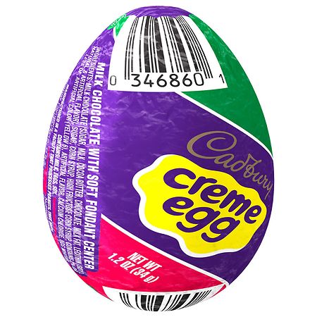 Cadbury Easter Candy, Egg Milk Chocolate and Fondant - 1.2 oz