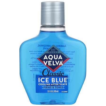 AQUA VELVA After Shave Classic Ice Blue - 3.5 fl oz