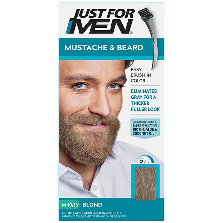 Just For Men Mustache & Beard Color Kit - 1.0 set