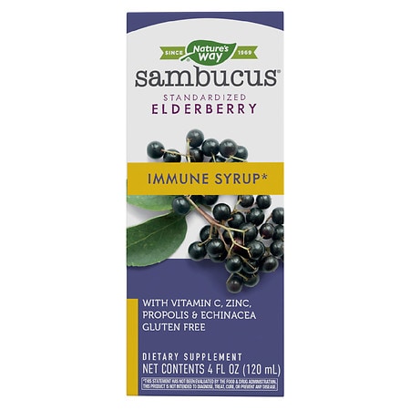 Nature's Way Sambucus Syrup Immune Berry - 4.0 fl oz