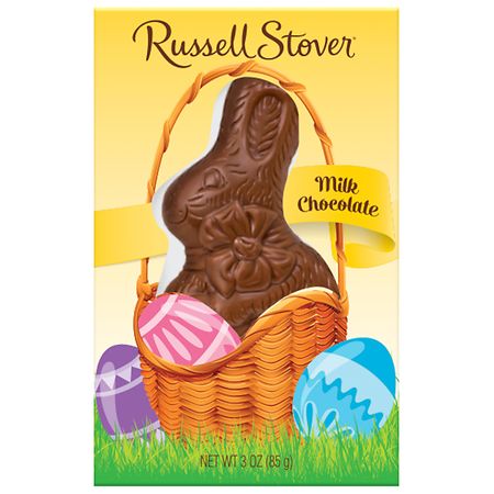 Russell Stover Easter Solid Bunny Milk Chocolate - 3.0 oz