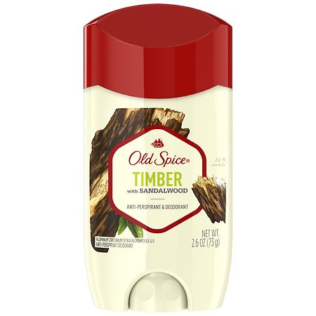 Old Spice Anti-Perspirant & Deodorant Timber with Sandalwood - 2.6 oz