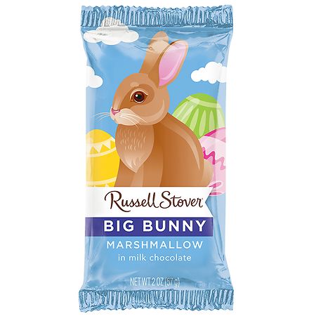 Russell Stover Easter Big Bunny Marshmallow Milk Chocolate - 2.0 oz