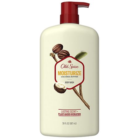 Old Spice Fresher Collection Body Wash Pump Moisturize with Shea Butter - 30.0 oz
