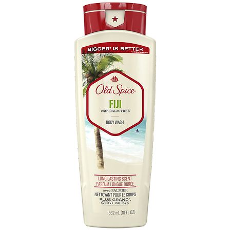Old Spice Fresher Collection Body Wash Fiji with Palmtree - 18.0 fl oz