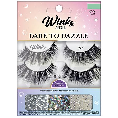 Ardell Winks Dare to Dazzle Lashes, Diamonds/Pearls - 1.0 pr