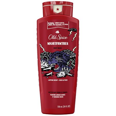 Old Spice Wild Collection Body Wash Nightpanther - 24.0 fl oz