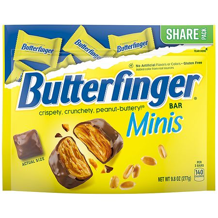 Butterfinger Mini Candy Bars - 9.8 oz